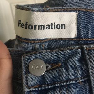 Reformation jeans